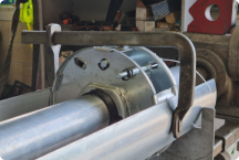 Fabrication d'un rideau en atelier