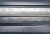 Rideau avec matériaux micro-perforés