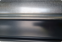 Rideau avec matériaux pleins